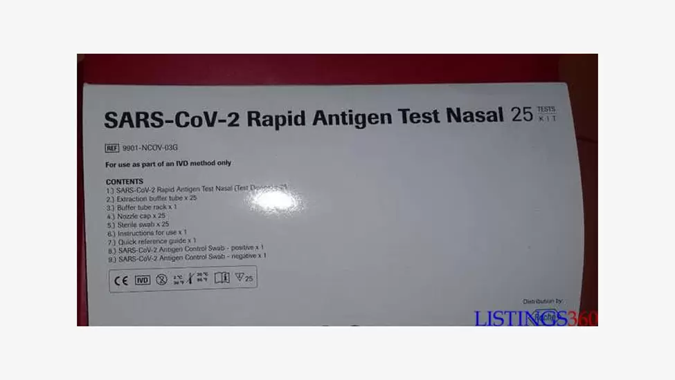 899,000 Ar ☣️ Pack Test Rapide Cov-19 Antigenique ????